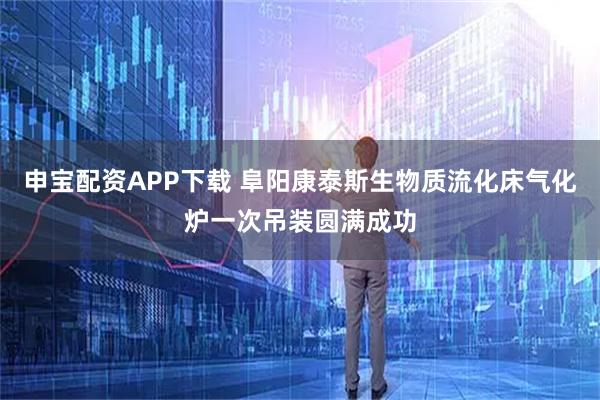 申宝配资APP下载 阜阳康泰斯生物质流化床气化炉一次吊装圆满成功